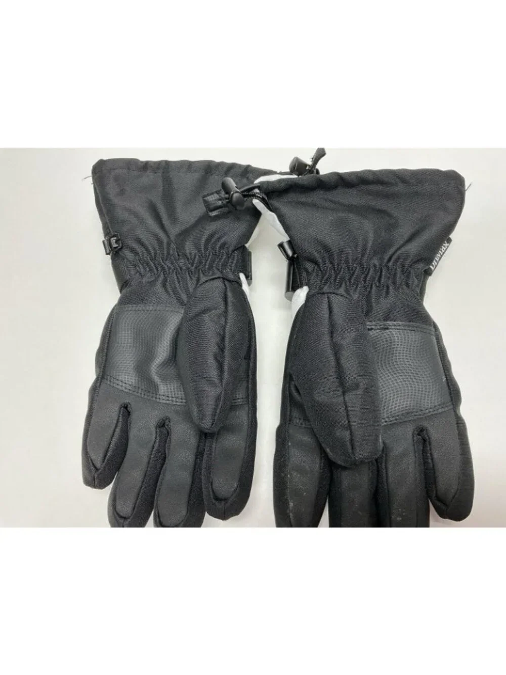 Gordini Jr Black Winter Gloves Youth Medium Ski Snow Gloves Zipper Pocket Drimax